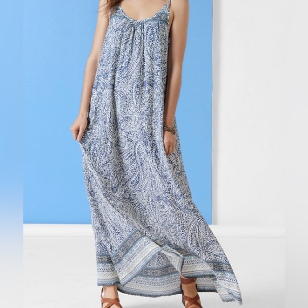 TOBI Paisley Boho Maxi Dress Size M